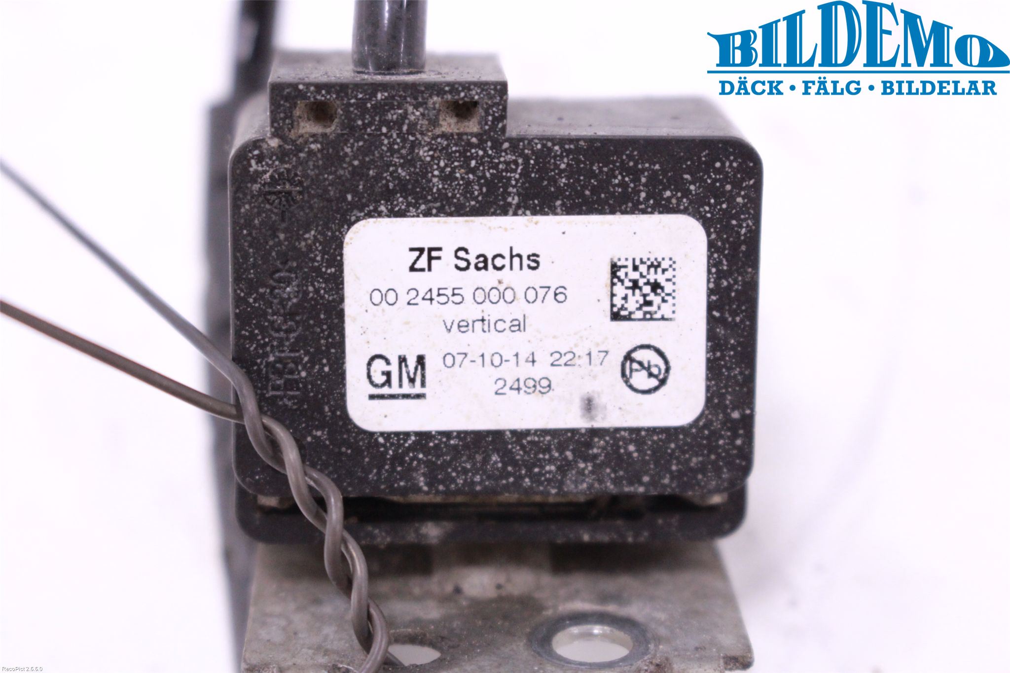 Opel INSIGNIA 09-16 Givare Accelaration