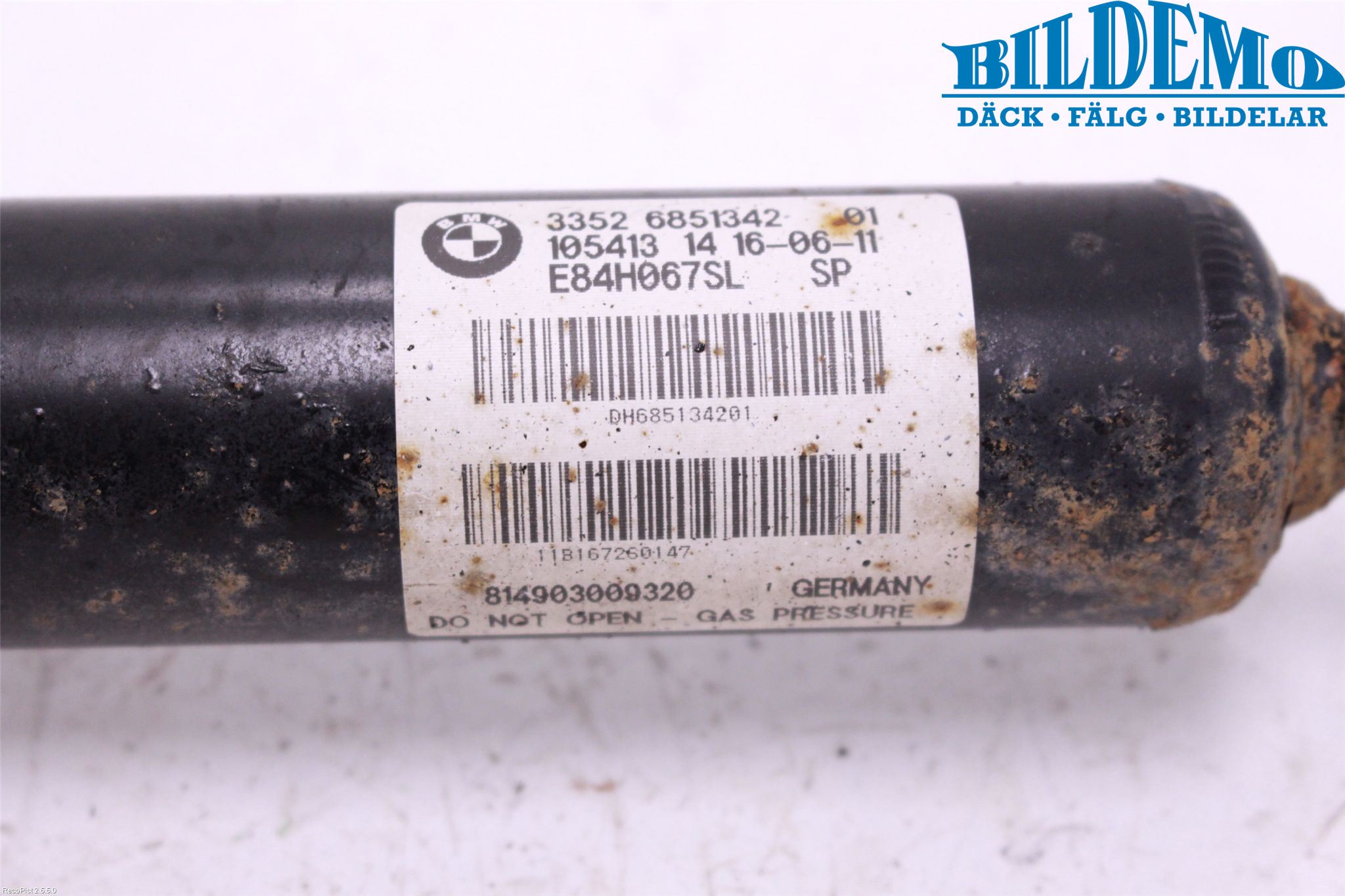 BMW X1 E84 10-15 Stötdämpare Bak