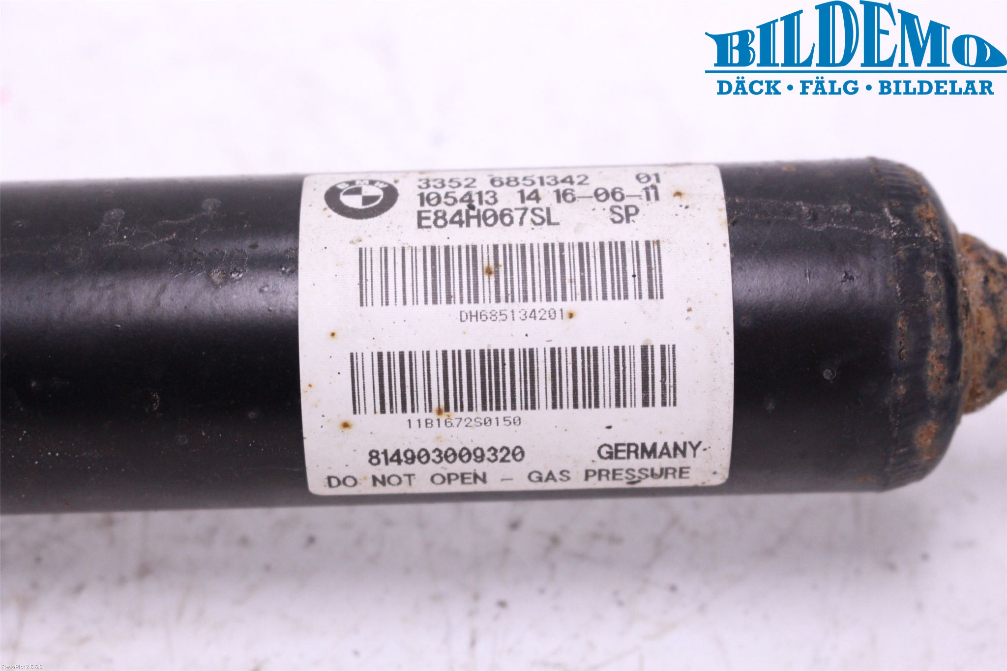 BMW X1 E84 10-15 Stötdämpare Bak