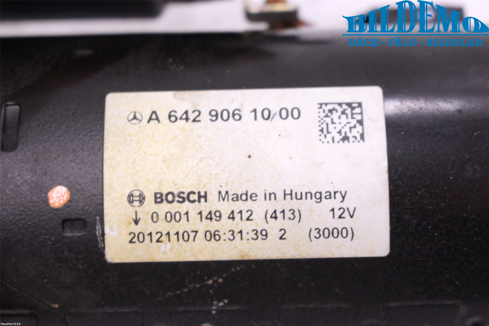 Mercedes-Benz MB ML/GLE-KLASS (W166) 12-18 Startmotor Diesel
