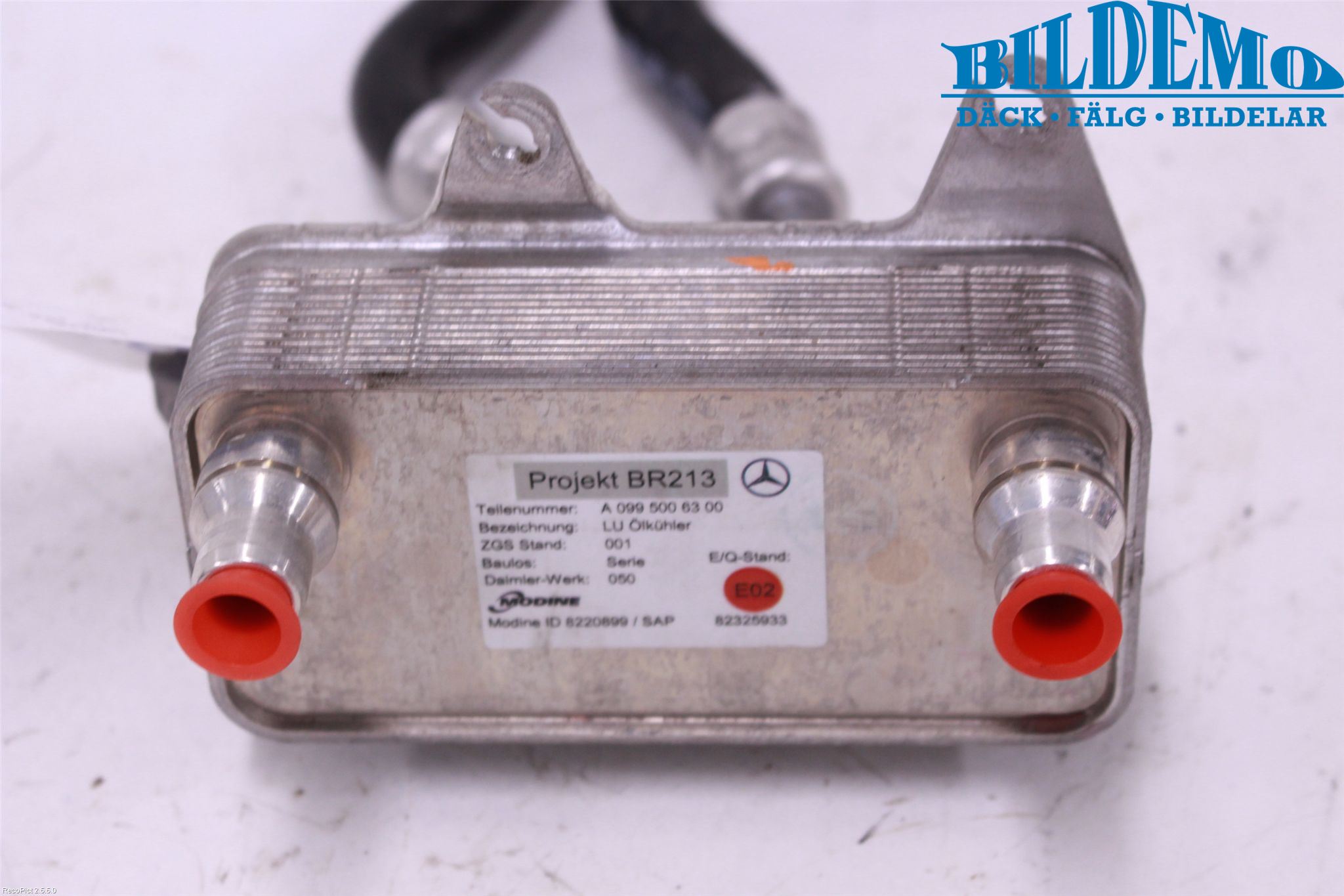 Mercedes-Benz MB E-KLASS (W213) 16-23 Oljekylare Automat
