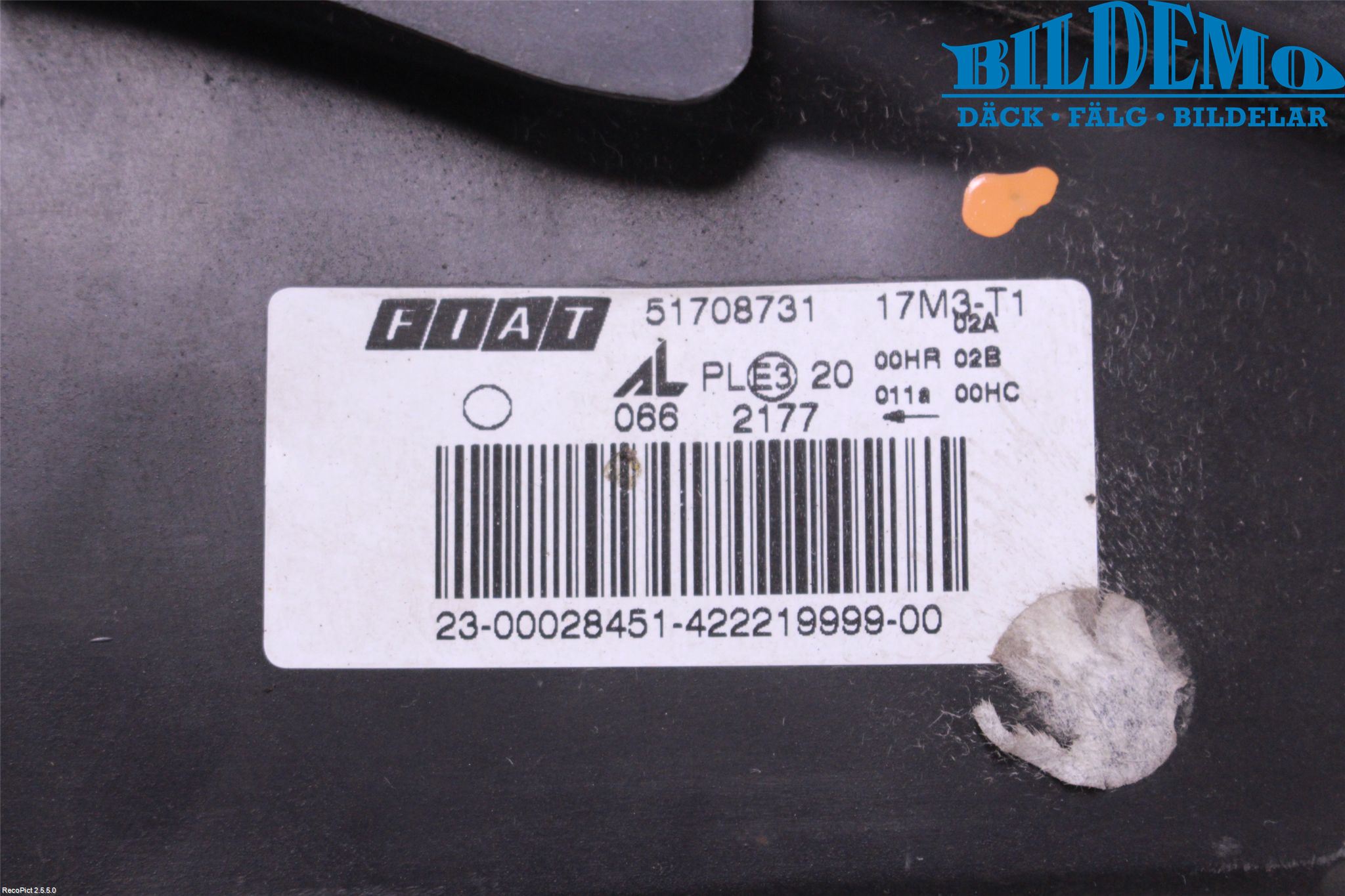 Fiat IDEA Strålkastare Höger