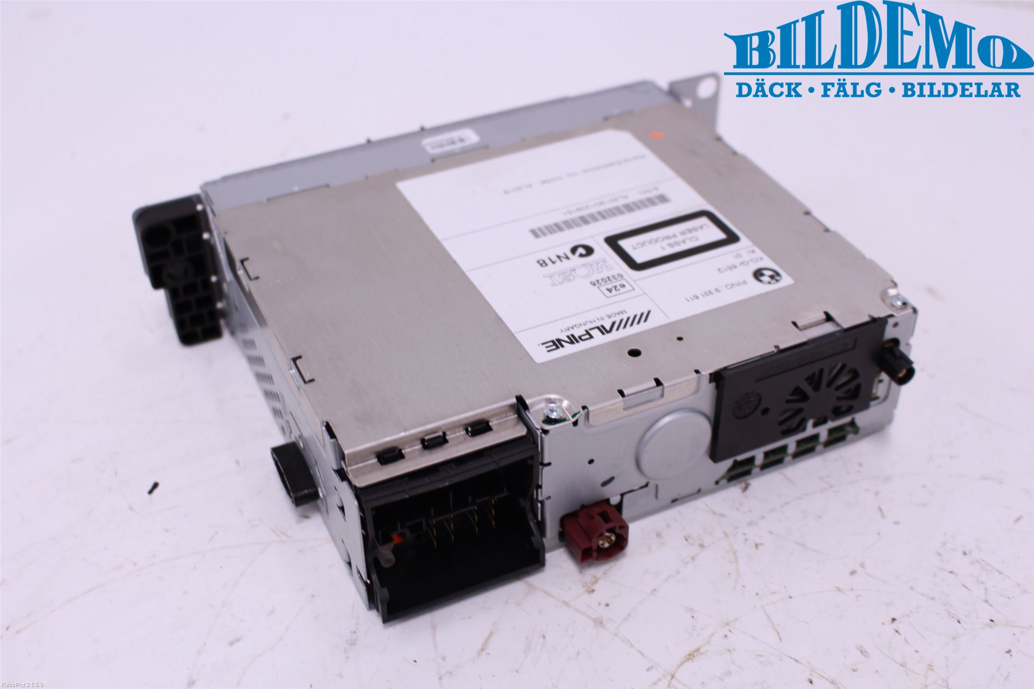 BMW 5 F10/F11/F18 09-17 Cd Radio - Multimediapanel