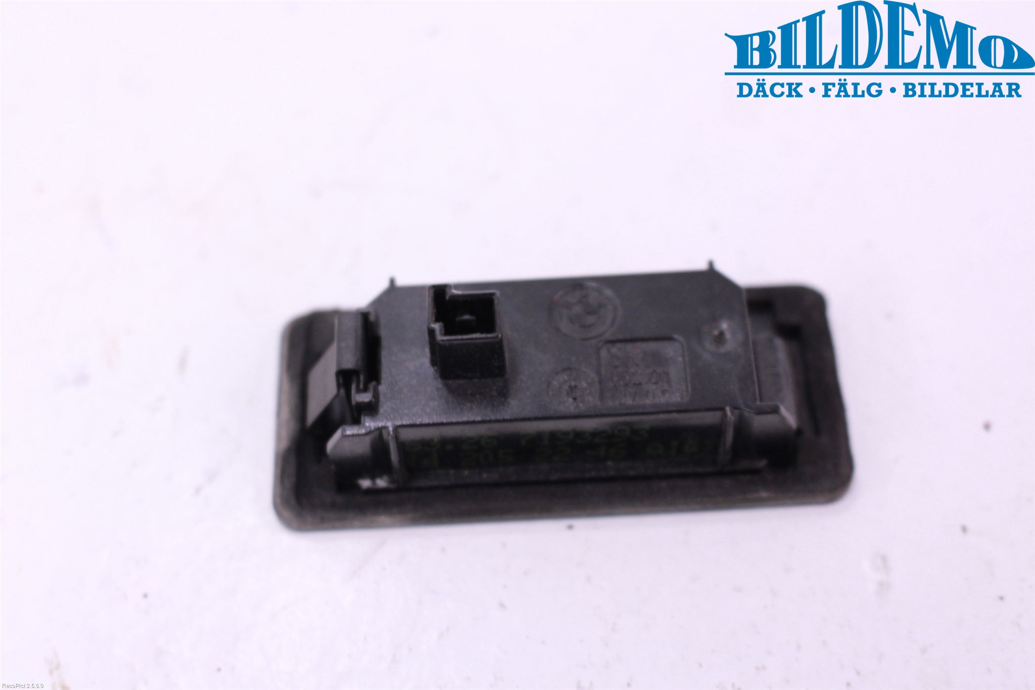 BMW 5 F10/F11/F18 09-17 Skylt Belysning