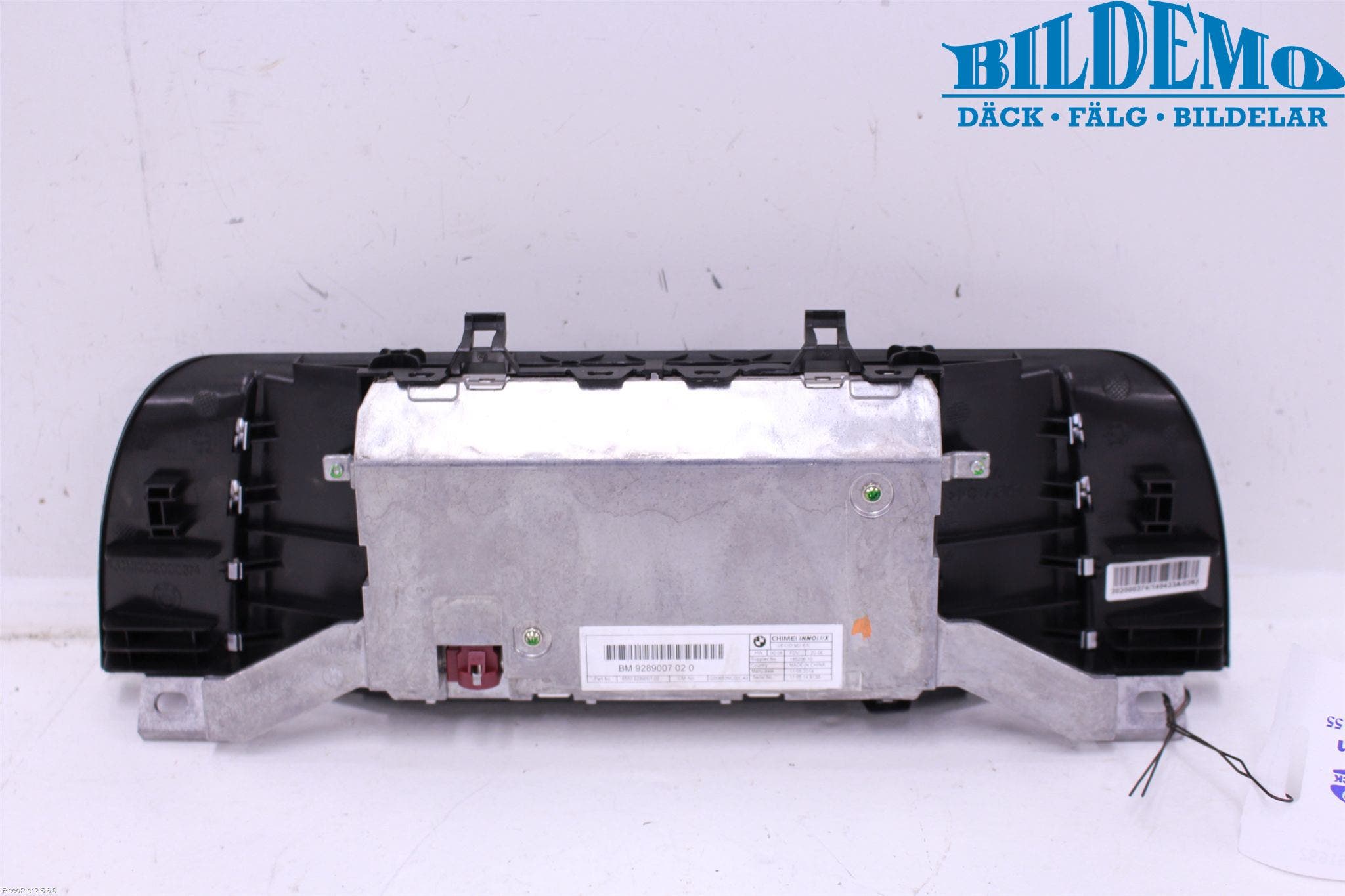 BMW 5 F10/F11/F18 09-17 Bildskärm