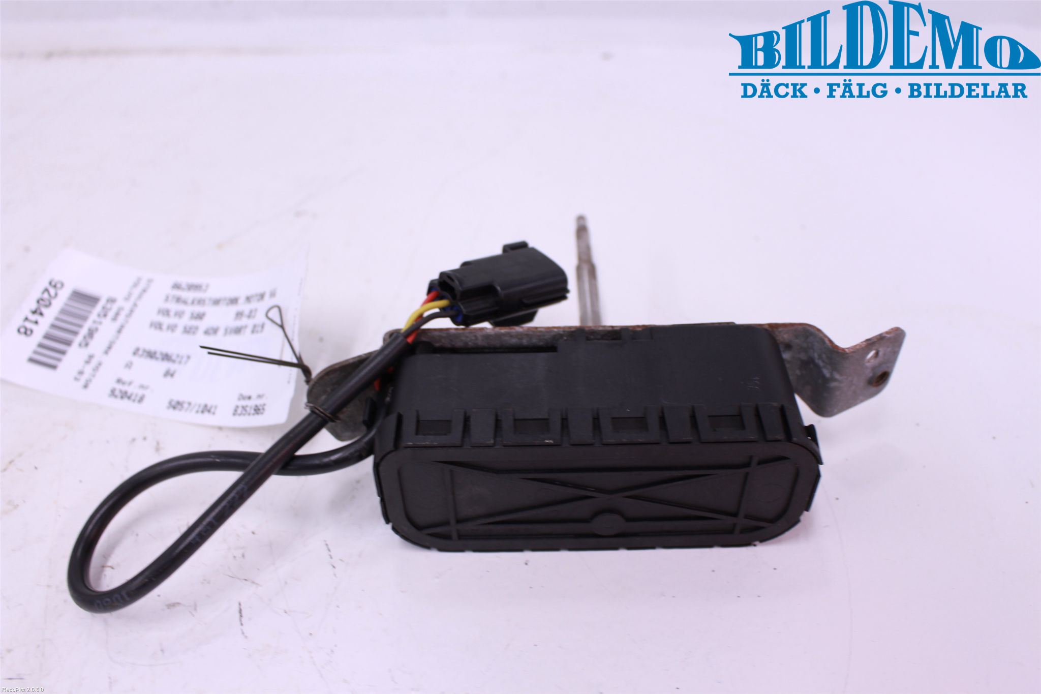 Volvo S80 99-03 Strålkastartorkmotor Vä