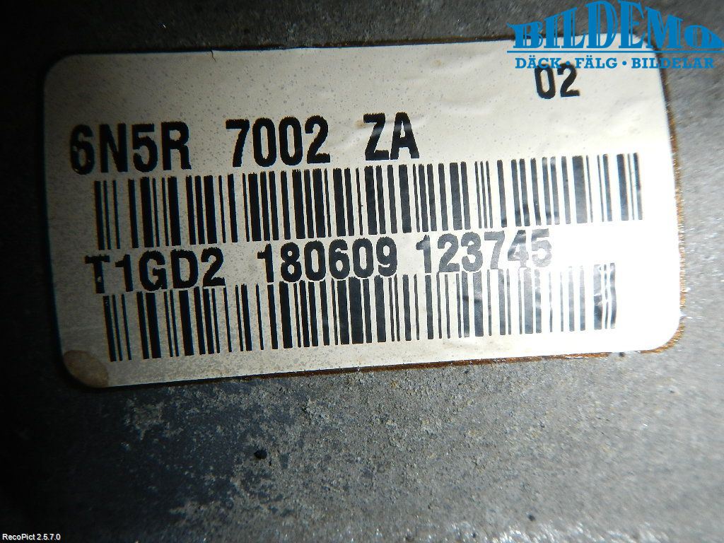 Volvo V50 08-12 Växellåda Man 5 Vxl