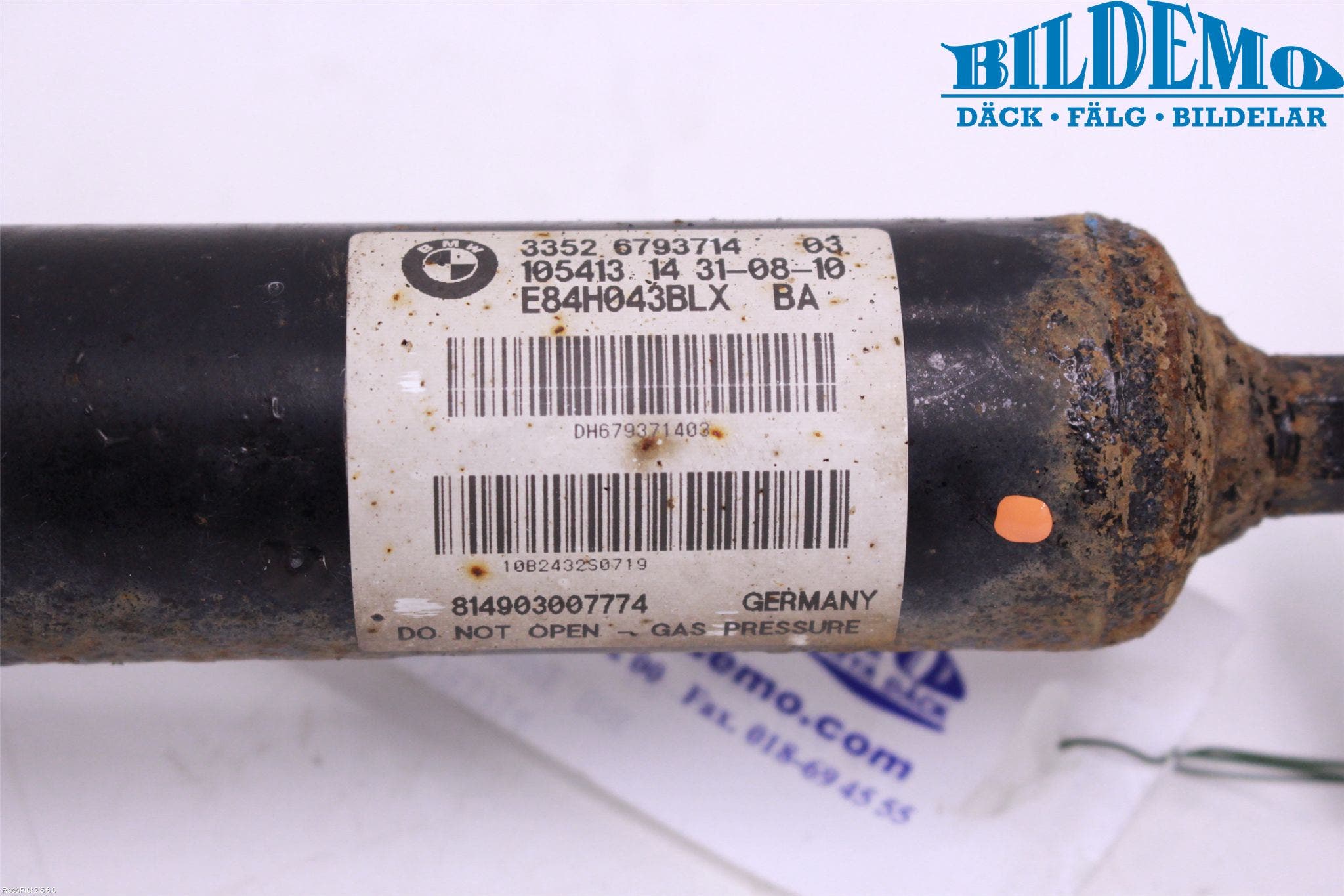 BMW X1 E84 10-15 Stötdämpare Bak