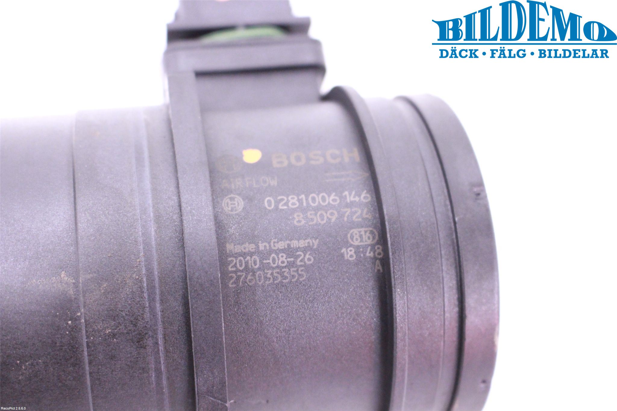 BMW X1 E84 10-15 Injluftmassamätare