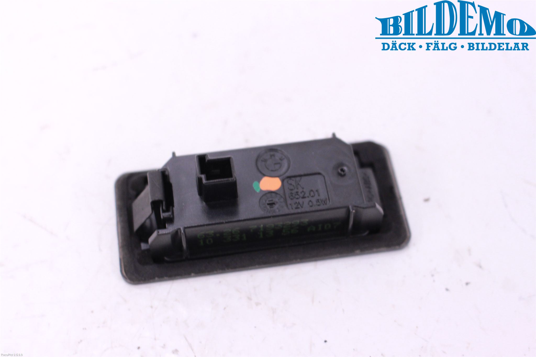 BMW X1 E84 10-15 Skylt Belysning