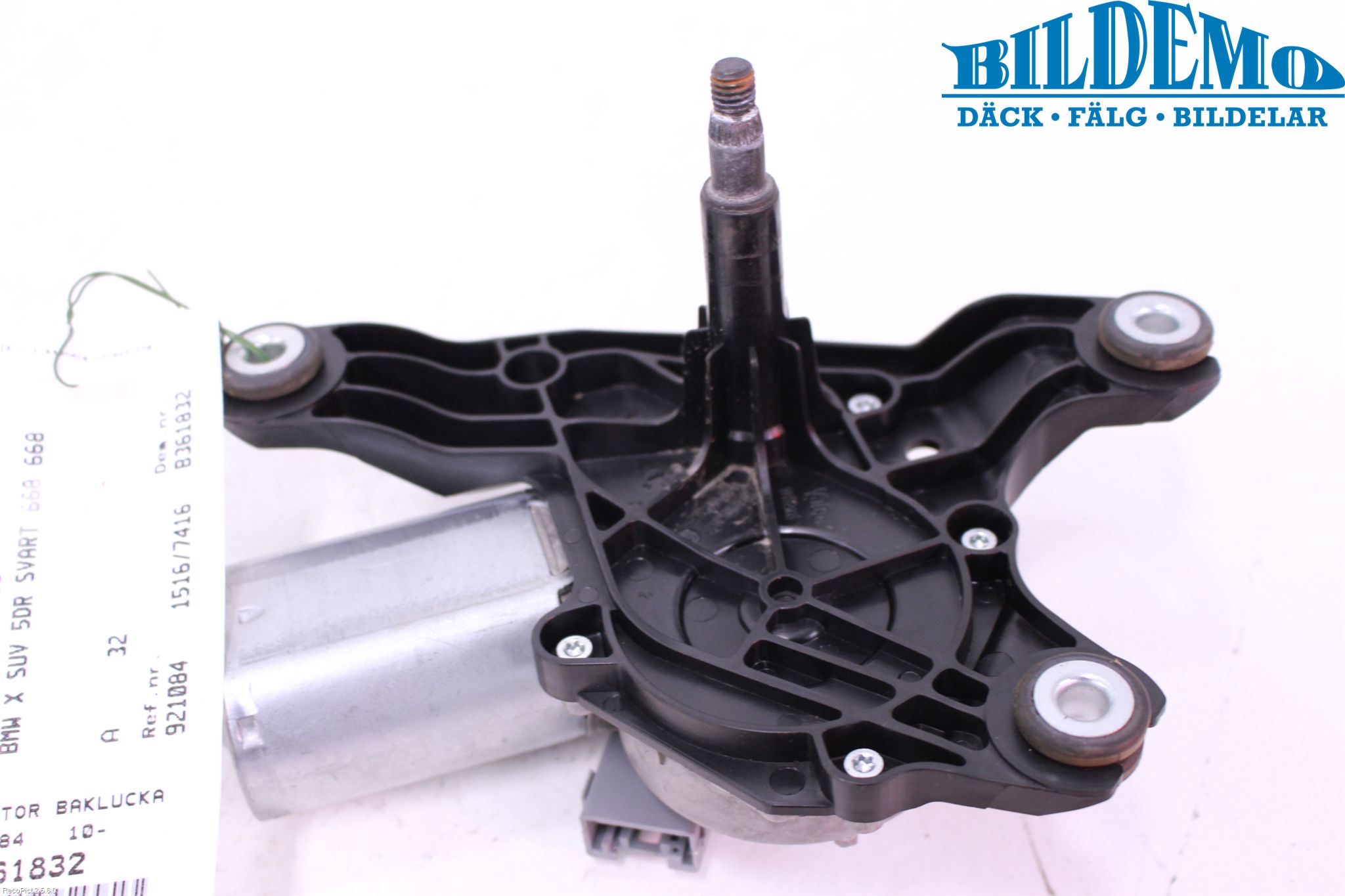 BMW X1 E84 10-15 Torkarmotor Baklucka