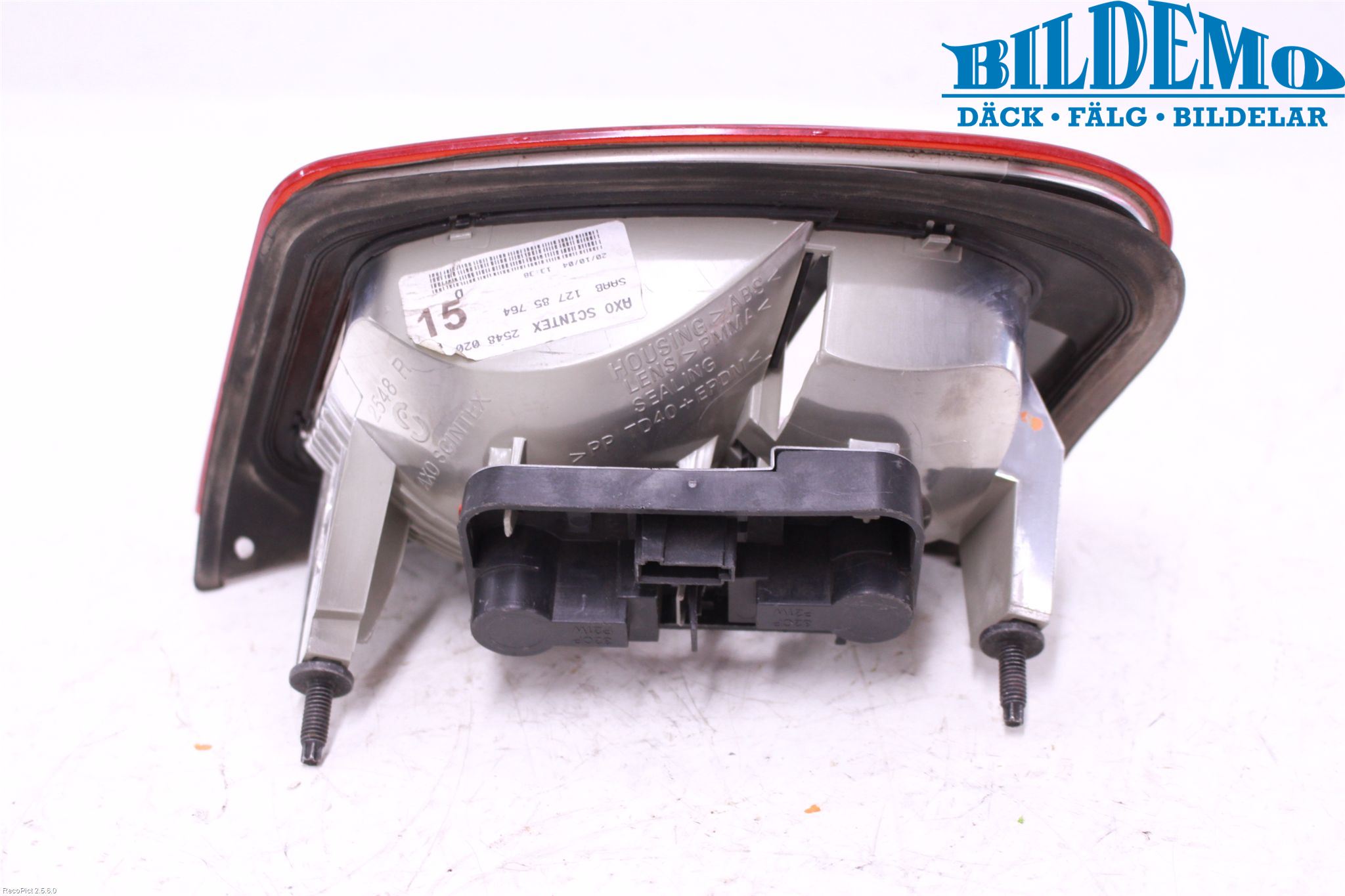 Saab 9-3 VER 2 Bakljus Lucka Hö