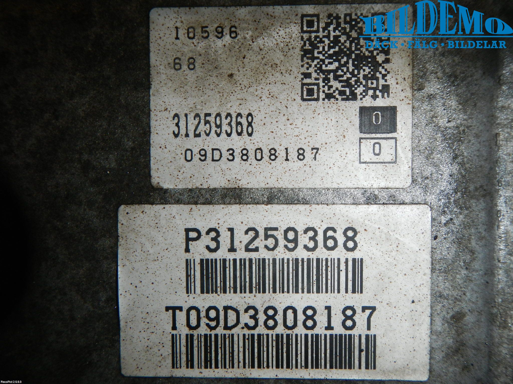 Volvo V70 08-13 Växellåda Automat