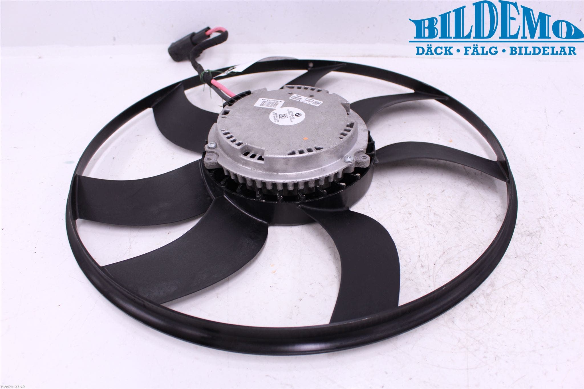 BMW 5 F10/F11/F18 09-17 Kylfläkt El