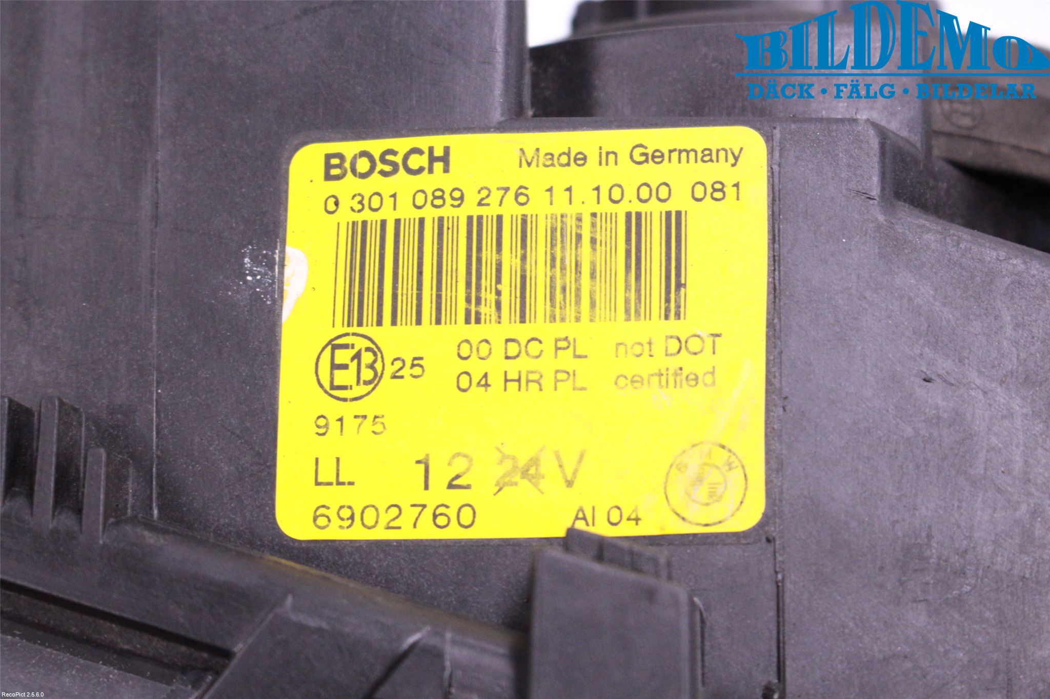 BMW 3 E46      98-05 Strålkastare Höger