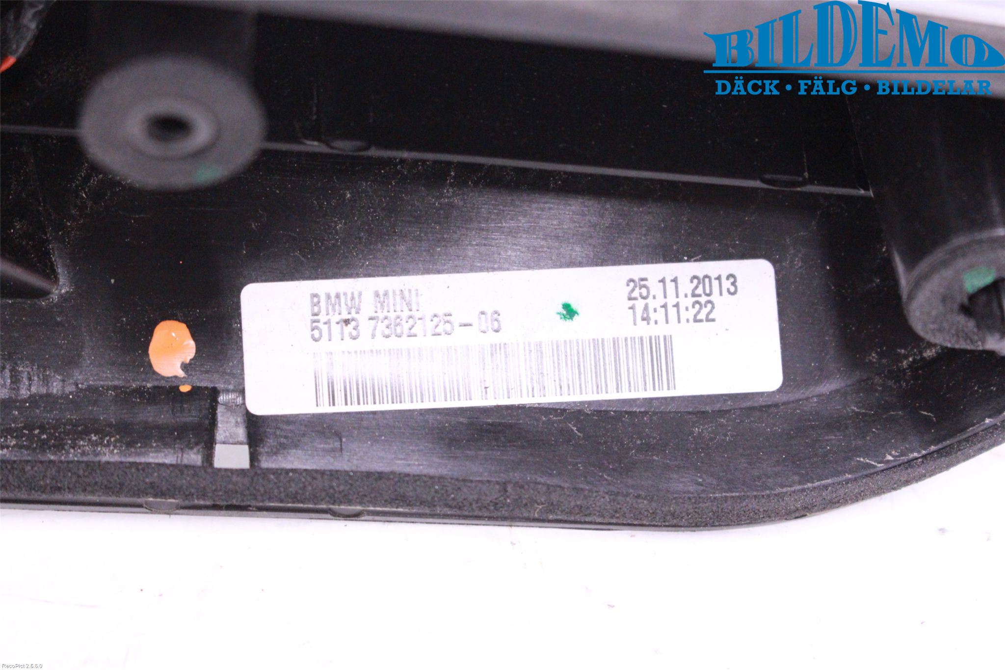 Mini ONE/COOPER 3DR F56 14-24 Bakluckehandtag