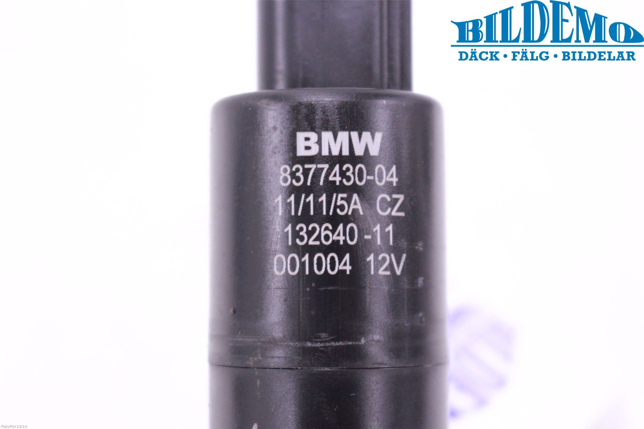 BMW 3 E90/91 SED/TOU 05-12 Spolarpump Högtryck