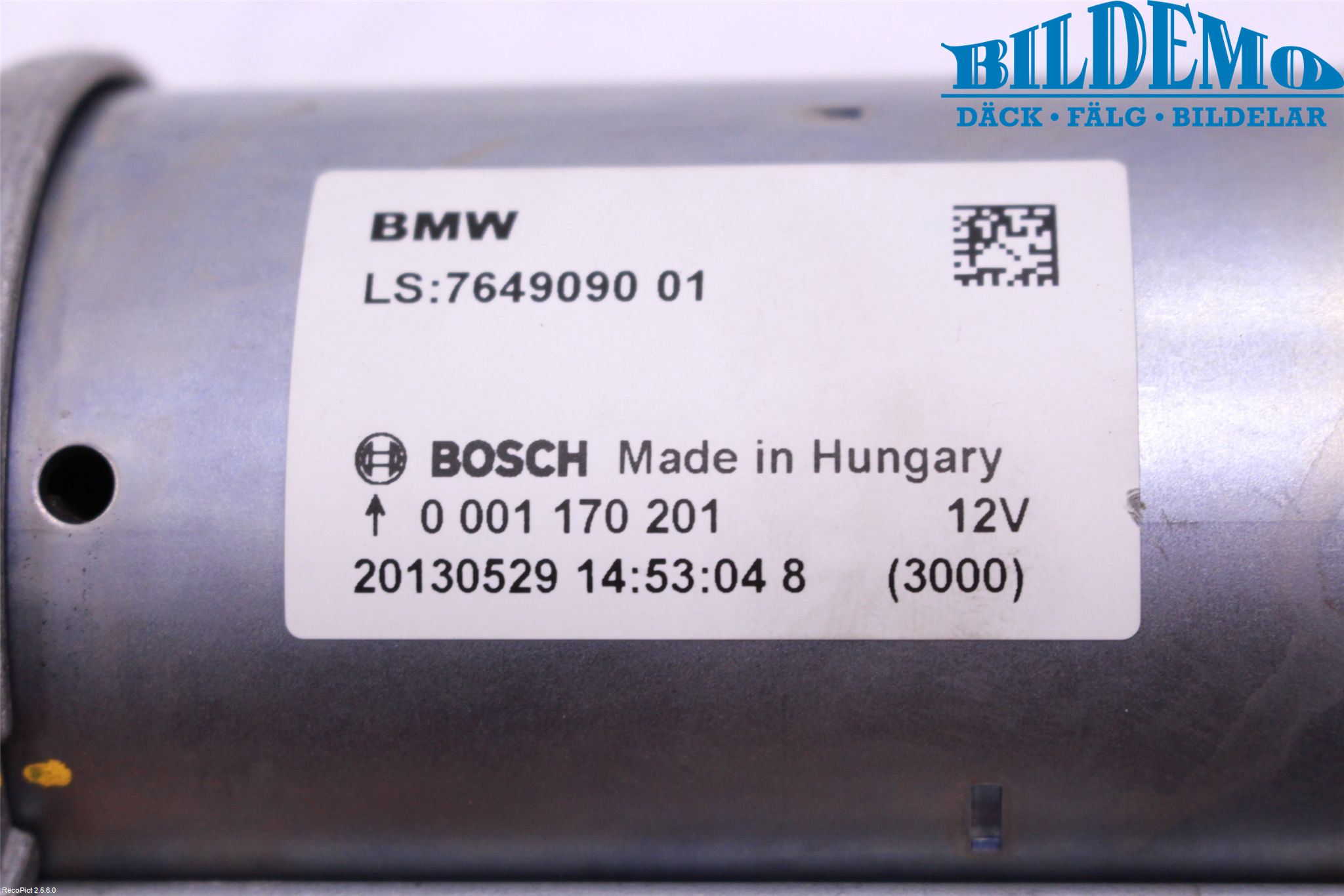 Mini ONE/COOPER 3DR F56 14-24 Startmotor