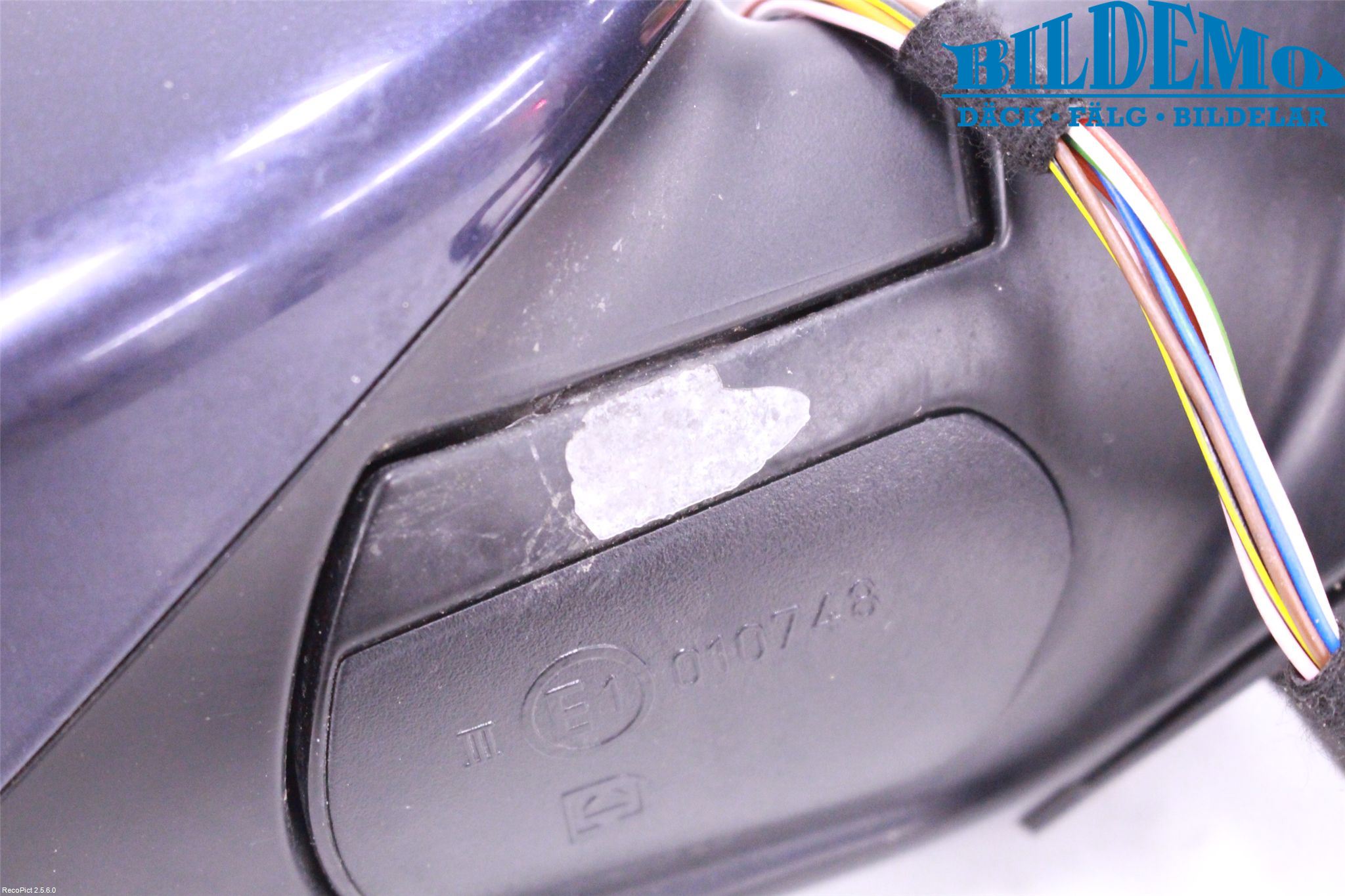 BMW 5 E60/61 Sed/Tou 02-10 Spegel Yttre El Hö