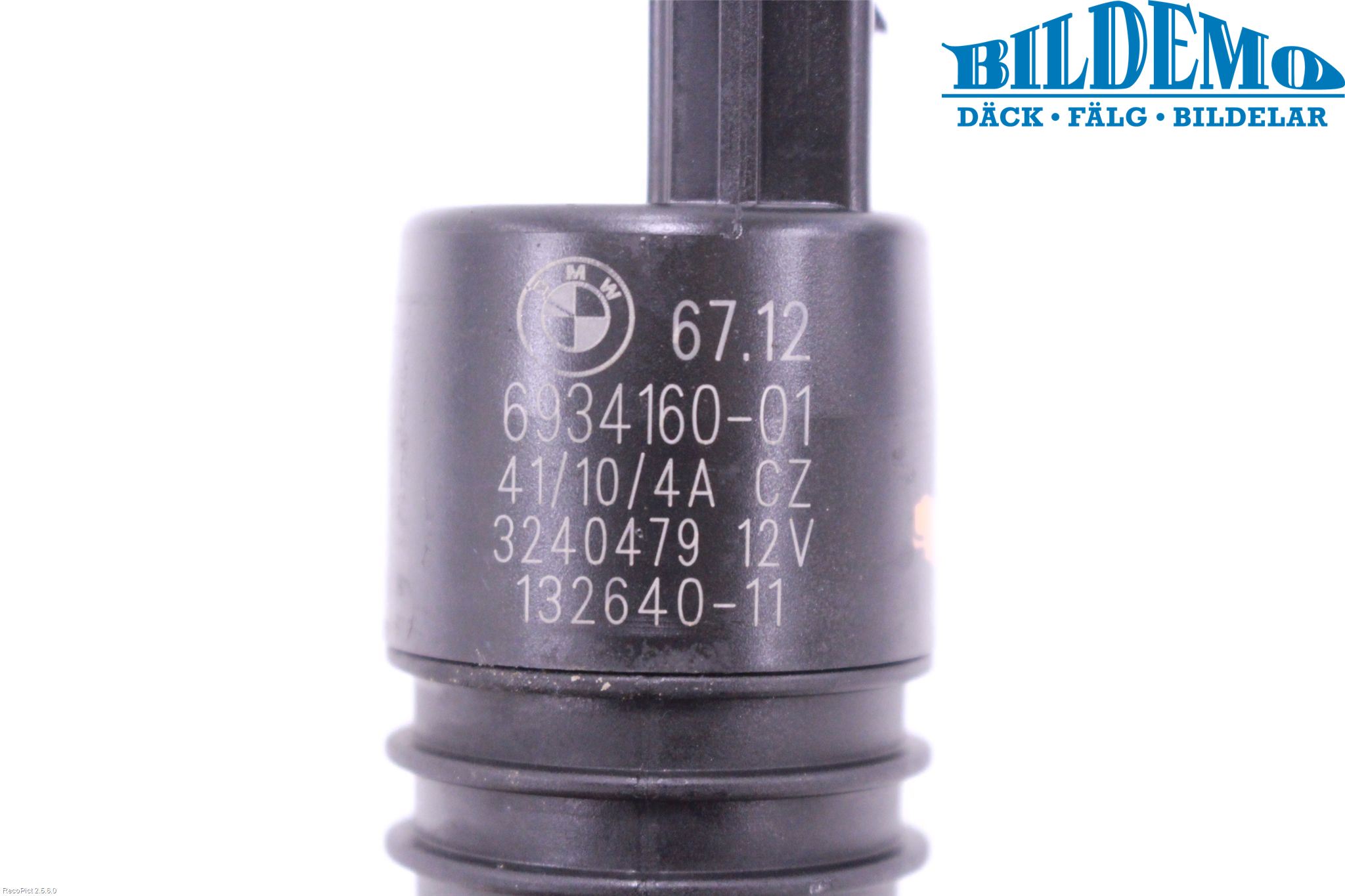 BMW 5 F10/F11/F18 09-17 Spolartank Vindruta-Strål