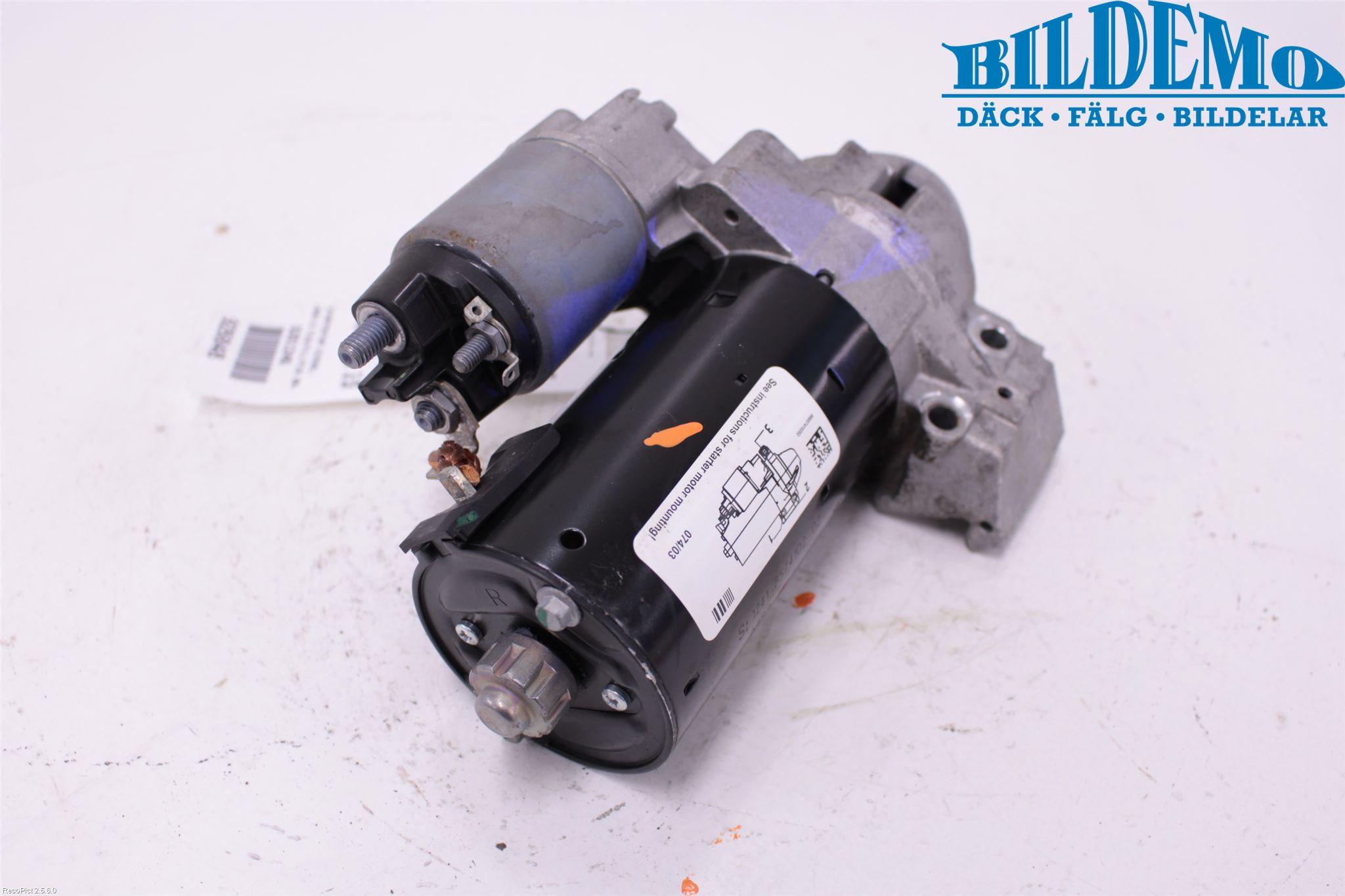 BMW 5 F10/F11/F18 09-17 Startmotor Diesel