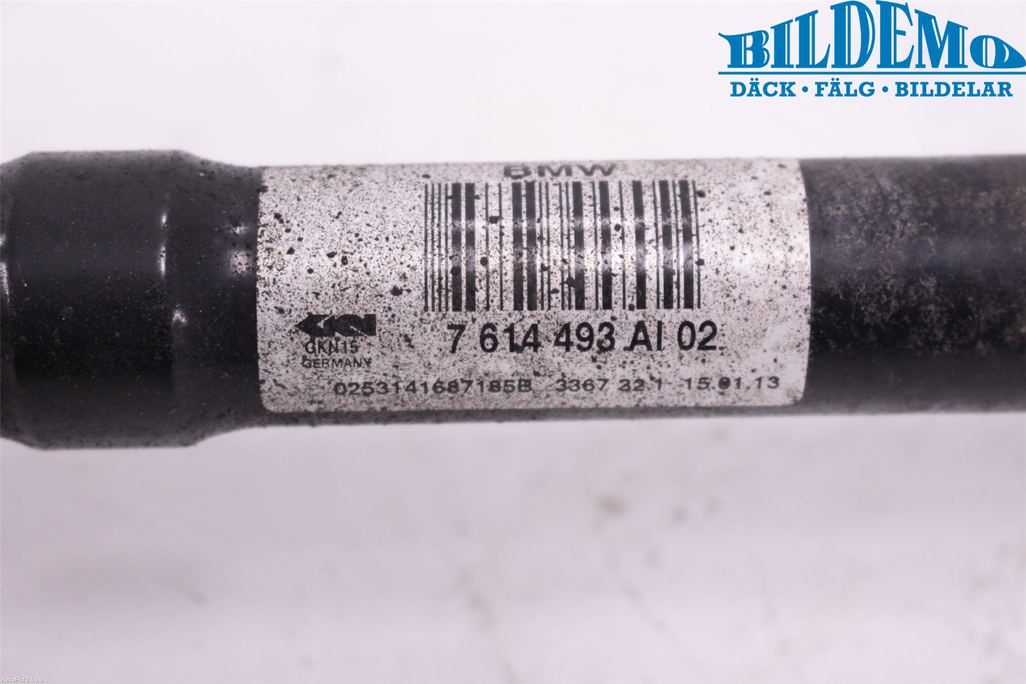 BMW X3 F25 10-17 Drivaxel Bak Vänster