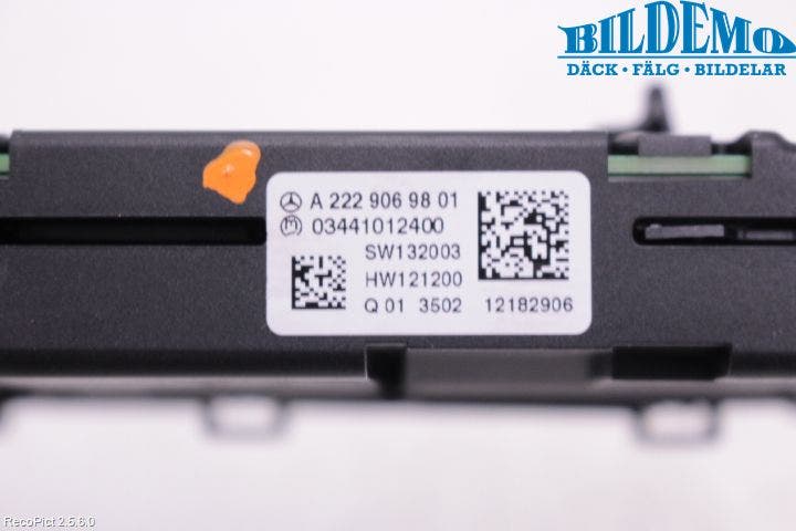 Mercedes-Benz MB S-KLASS (W222) 13-20 Ac Styrenhet Ac Manöveren