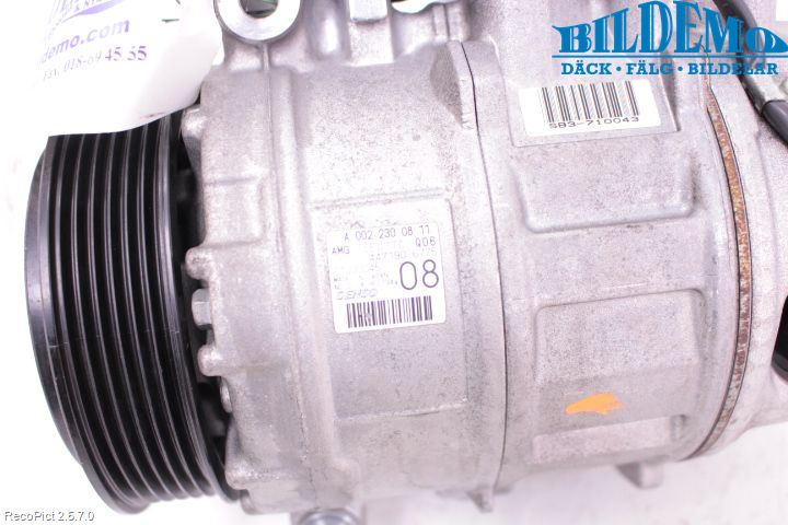 Mercedes-Benz MB CLK (C209) 02-09 Ac Kompressor
