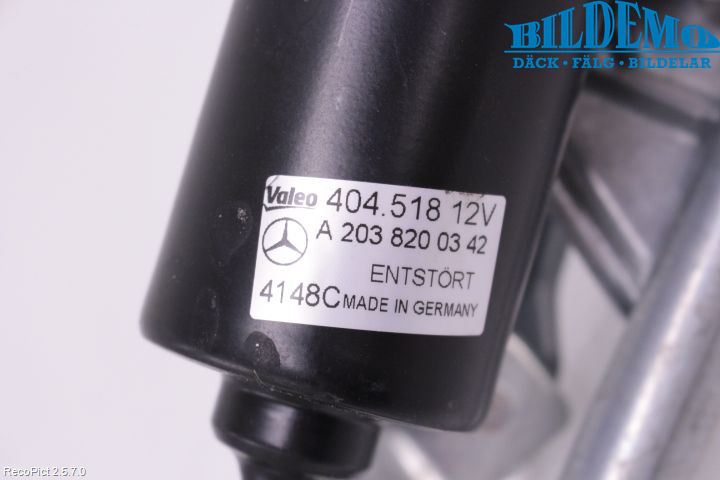 Mercedes-Benz MB CLK (C209) 02-09 Torkarmekanism Vindruta