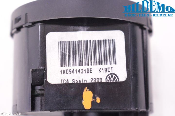 Volkswagen VW TOURAN 03-10 Strömställare Ljus