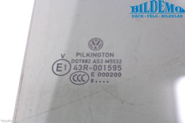 Volkswagen VW TOURAN 03-10 Dörruta Bak Höger