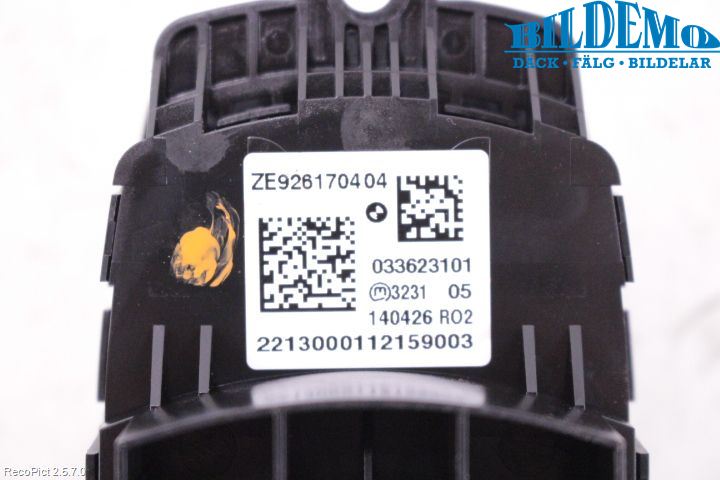 BMW X3 F25 10-17 Strömställare Multifunktion