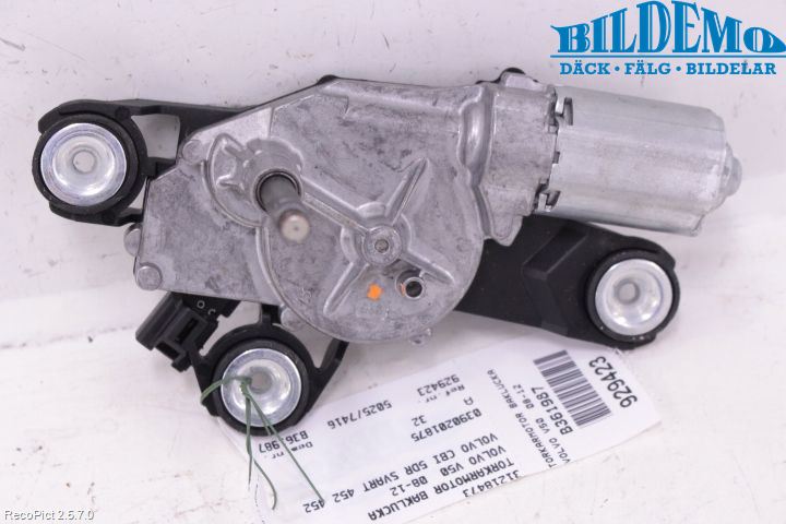 Volvo V50 08-12 Torkarmotor Baklucka