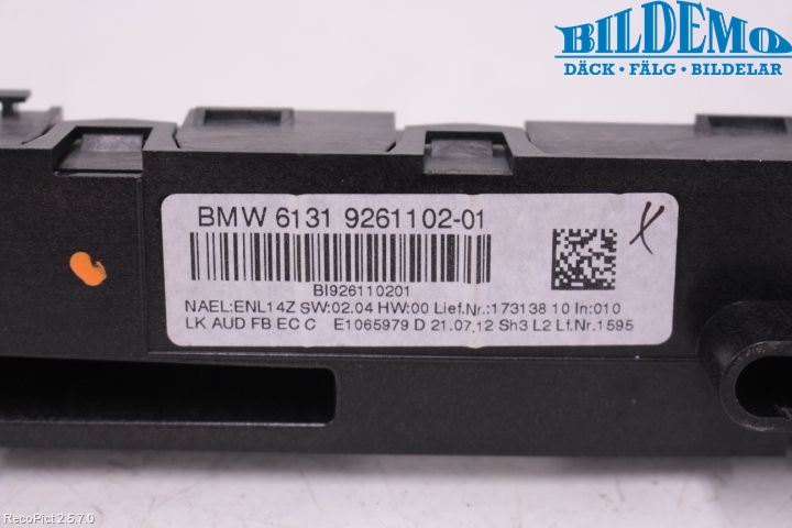 BMW 1 F20/F21 11-19 Cd Radio - Multimediapanel