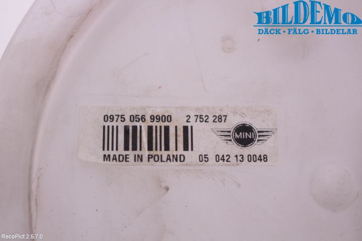 Mini COUPE R56 05-14 Bränsle Insppump Bensin