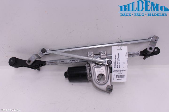 BMW 1 F20/F21 11-19 Torkarmotor Vindruta