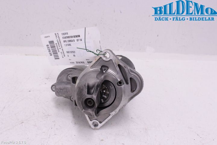 Opel CORSA D 07-14 Startmotor