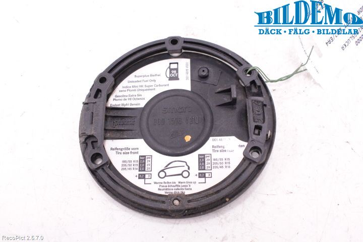 Smart ROADSTER Tanklucka