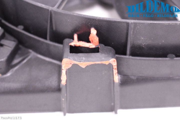 Mercedes-Benz MB CITAN (W415) 13-21 Kylfläkt El