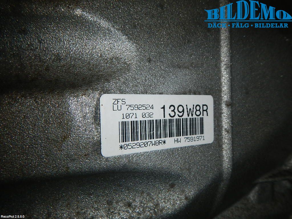 BMW 1 E87/81 5D/3D 03-11 Växellåda Automat