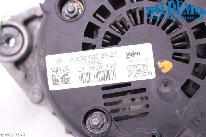 Mercedes-Benz MB E-KLASS (W212) 09-16 Generator