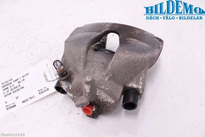 Saab 9-5     06-10 Bromsok Fram Vänster