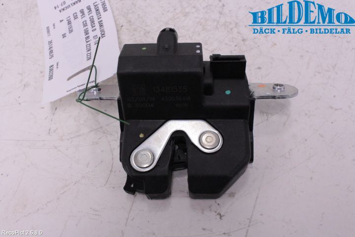 Opel CORSA D 07-14 Låskista Baklucka