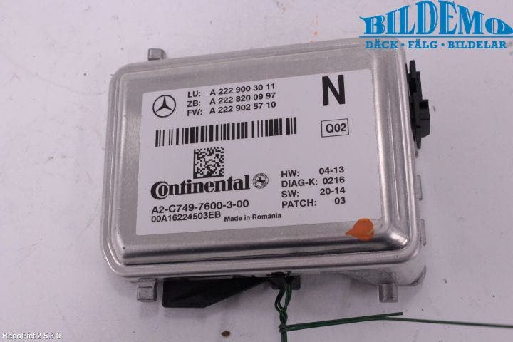 Mercedes-Benz MB C-KLASS (W205) 14-21 Parkeringshjälp Kamera