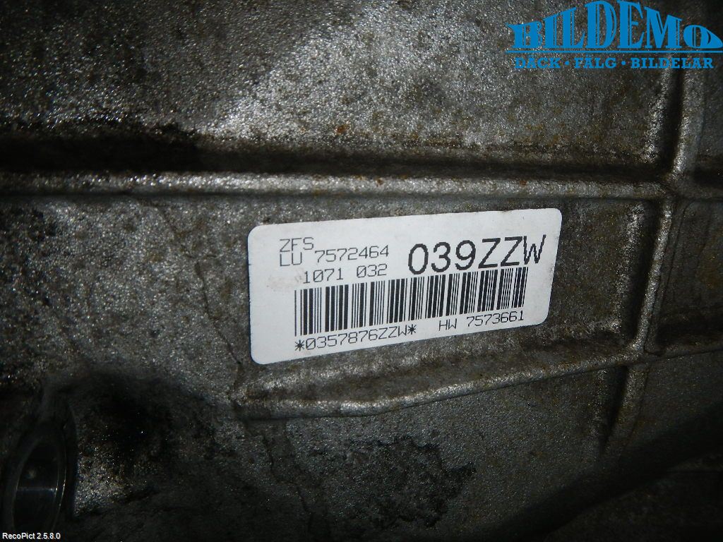 BMW 3 E90/91 SED/TOU 05-12 Växellåda Automat