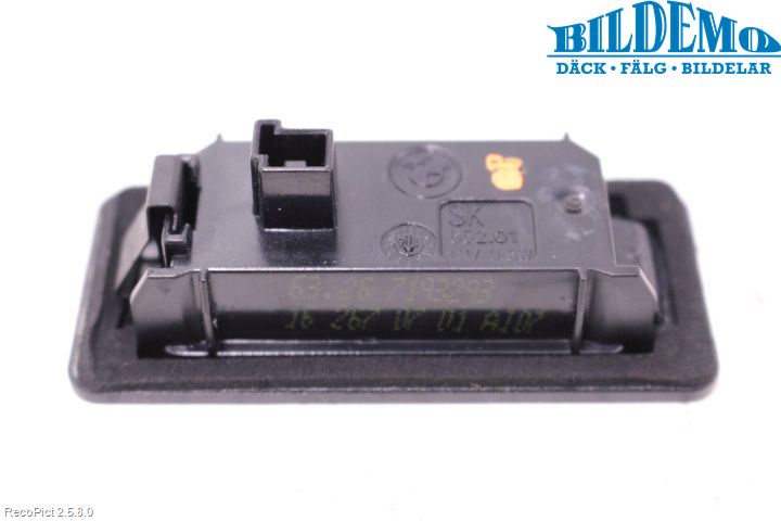 BMW 5 F10/F11/F18 09-17 Skylt Belysning