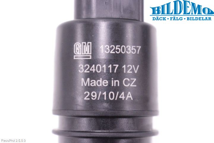 Opel INSIGNIA 09-16 Spolarpump Vindruta