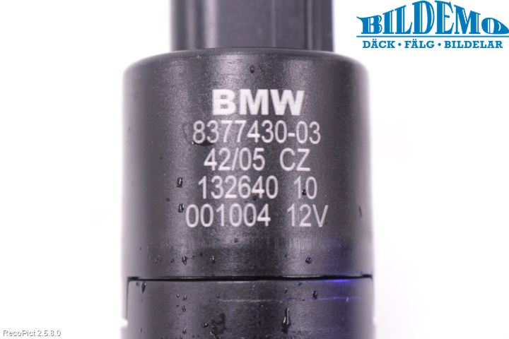 BMW 3 E90/91 SED/TOU 05-12 Spolarpump Högtryck