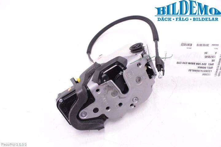 Opel MOKKA 13-20 Låskista-Dörrlås