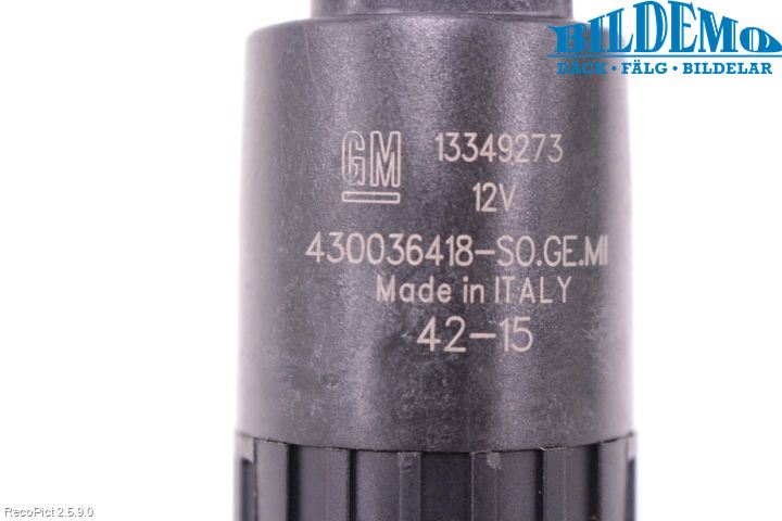 Opel ASTRA K 16-22 Spolarpump Vindruta